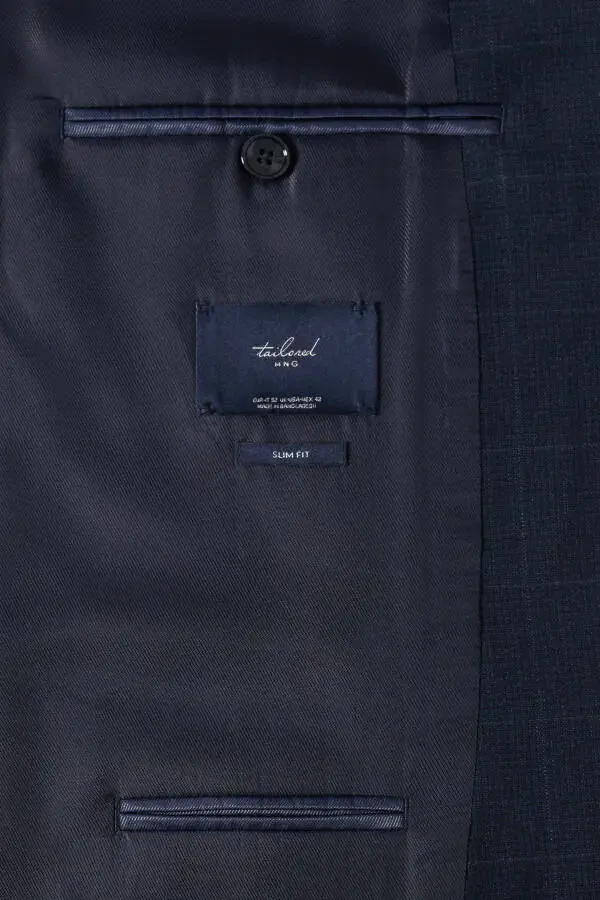 Erkaklar uchun yorqin ko'k kurtkalari - 8