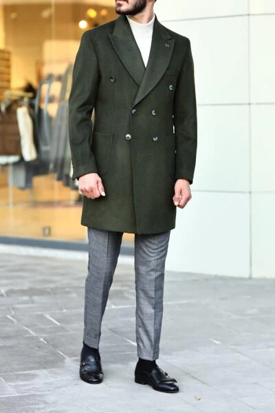 Erkaklar uchun zamonaviy dizayndagi qishki palto. - KADIR BÜYÜKKAYA