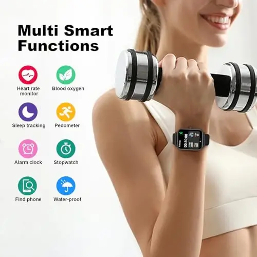 Erkaklar va ayollar uchun aqlli soat SmartWatch 1.83