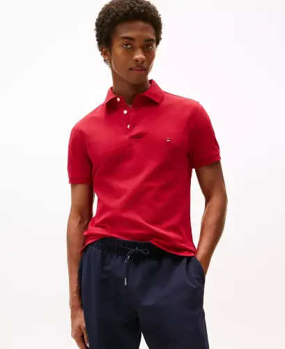Men's 1985 Slim-Fit Polo Shirt - Primary Red 