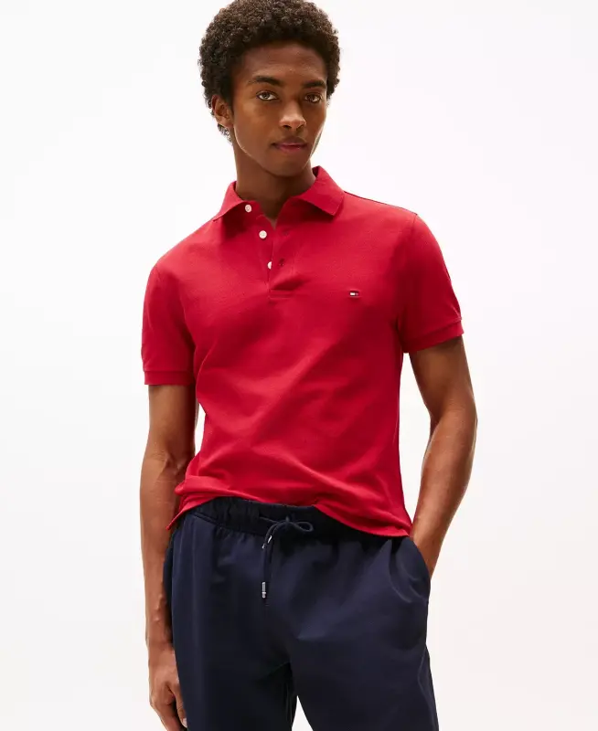 Men's 1985 Slim-Fit Polo Shirt - Primary Red - 1
