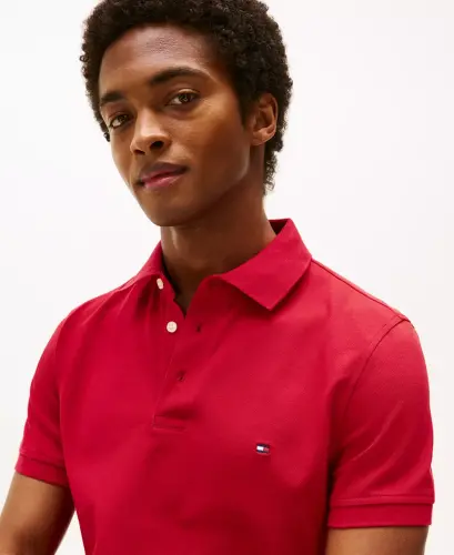 Men's 1985 Slim-Fit Polo Shirt - Primary Red - 3