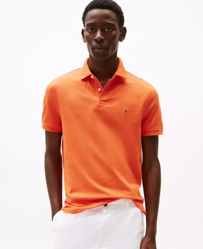 Men's 1985 Slim-Fit Polo Shirt - Brilliant Orange 