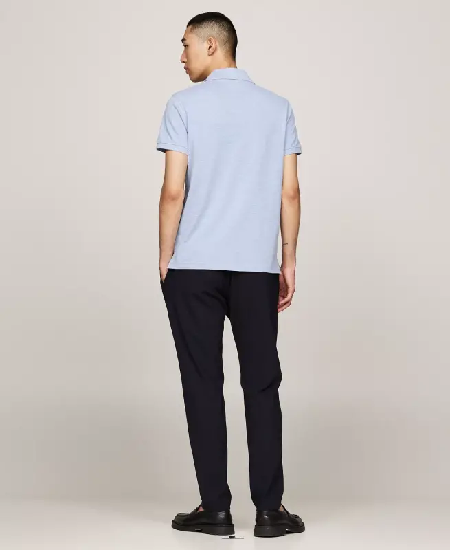 Men's 1985 Slim-Fit Polo Shirt - Vessel Blue Heather - 4