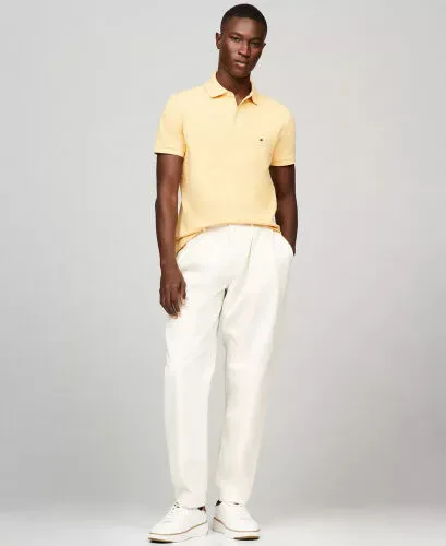 Men's 1985 Slim-Fit Polo Shirt - Citronella Heather - 3