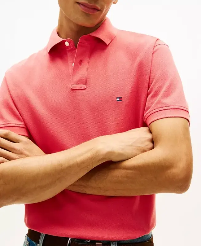 Men's 1985 Slim-Fit Polo Shirt - Vintage Red - 4