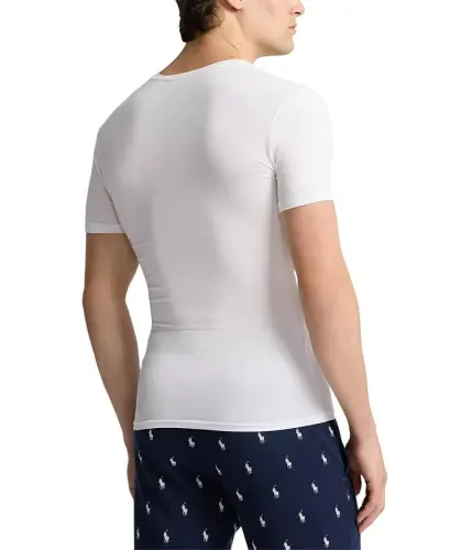 Men's 2-Pack Perfect Flex V-Neck T-Shirts - White - 3