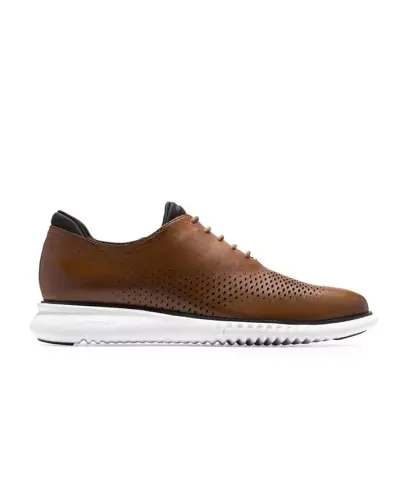 Men's 2.Zerogrand Laser Wing Oxford Shoes-British Tan, Ivory - COLE HAAN (1)