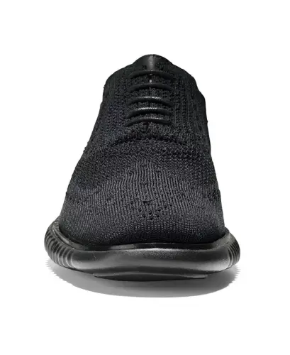 Men's 2.Zerogrand Stitchlite Oxford Shoes - Black, Black - 4