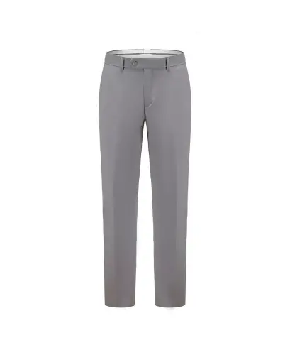 Men's 3-Piece Slim Fit Tuxedo with Peak Lapel - Light grey - 3