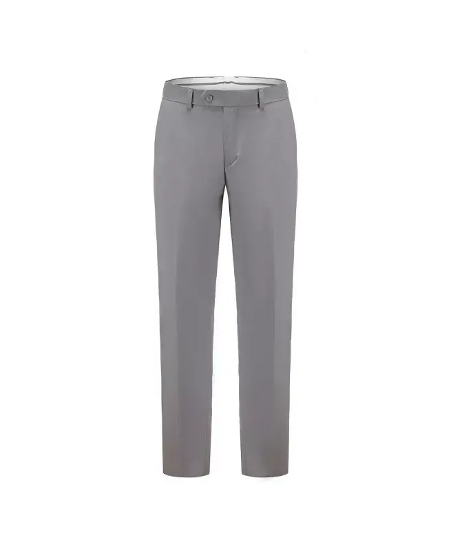 Men's 3-Piece Slim Fit Tuxedo with Peak Lapel - Light grey - 3