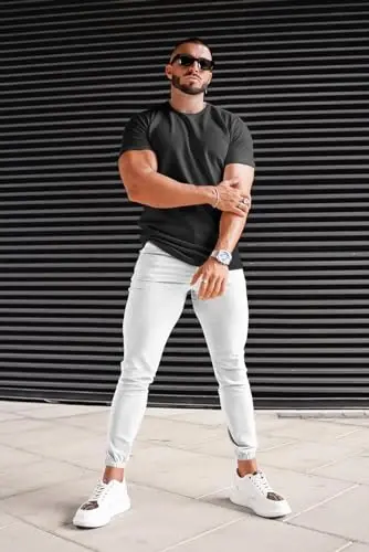 Men's 4-Way Stretch Slim Tapered Fit Golf Joggers -30