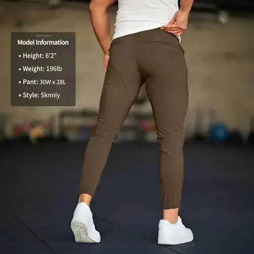 Men's 4-Way Stretch Slim Tapered Fit Golf Joggers -30