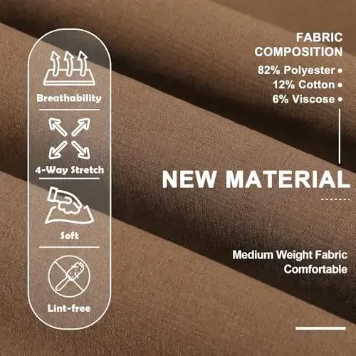 Men's 4-Way Stretch Slim Tapered Fit Golf Joggers -30