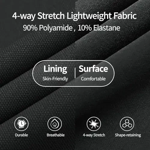 Men's 4-Way Stretch Slim Tapered Fit Golf Joggers -30