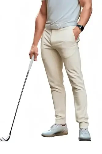 Men's 4-Way Stretch Slim Tapered Fit Golf Joggers -30