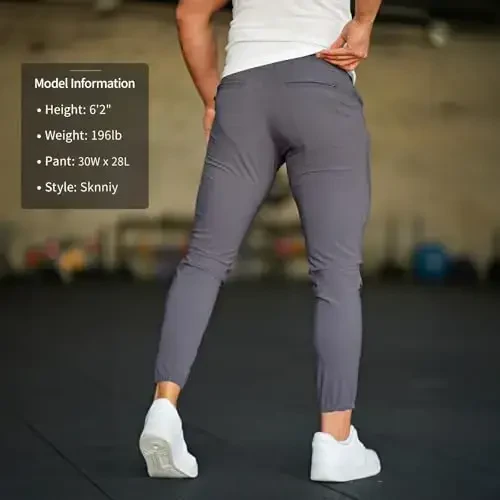 Men's 4-Way Stretch Slim Tapered Fit Golf Joggers -30