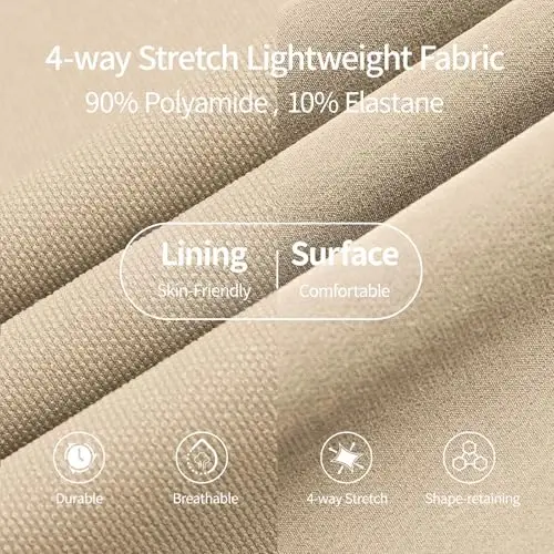 Men's 4-Way Stretch Slim Tapered Fit Golf Joggers -30