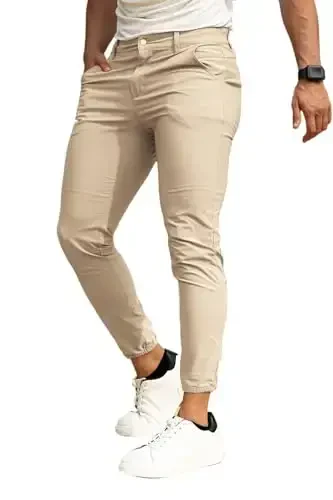 Men's 4-Way Stretch Slim Tapered Fit Golf Joggers -30