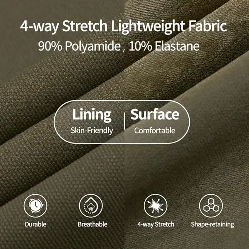 Men's 4-Way Stretch Slim Tapered Fit Golf Joggers -30