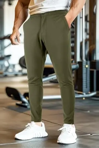 Men's 4-Way Stretch Slim Tapered Fit Golf Joggers -30