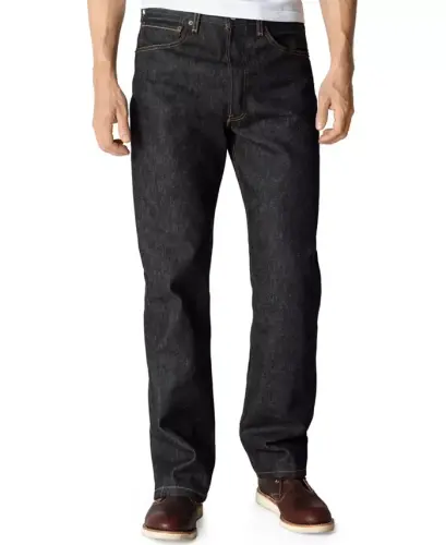 Men's 501® Original Shrink-to-Fit™ Non-Stretch Jeans - Black Rigid- Shrink to Fit 