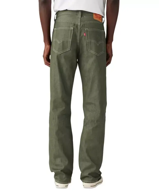 Men's 501® Original Shrink-to-Fit™ Non-Stretch Jeans - Green Stf - 2