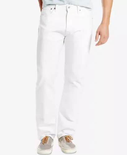 Men's 501® Original Fit Button Fly Non-Stretch Jeans 
