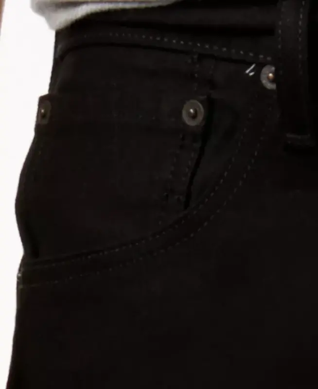 Men's 501 Straight-Fit Button Fly Stretch Jeans - Listless stretch - 2