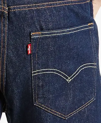 Men's 501 Straight-Fit Button Fly Stretch Jeans - The rose stretch - 5