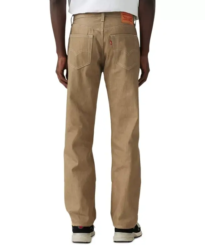 Erkek 501™ Regular-Fit Düğmeli Fermuarsız Esnemeyen Jean - Bej - 2
