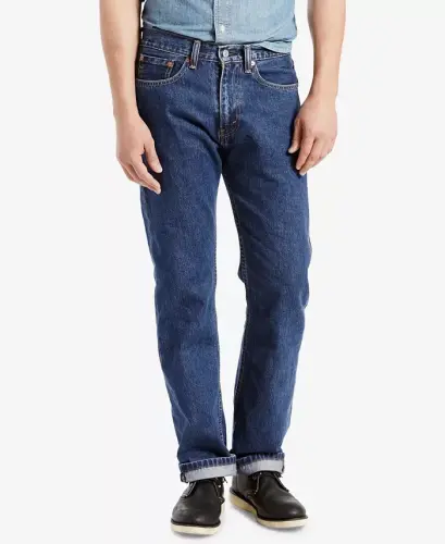 Men's 505™ Non-Stretch Regular Fit Jeans - Dark Stonewash 