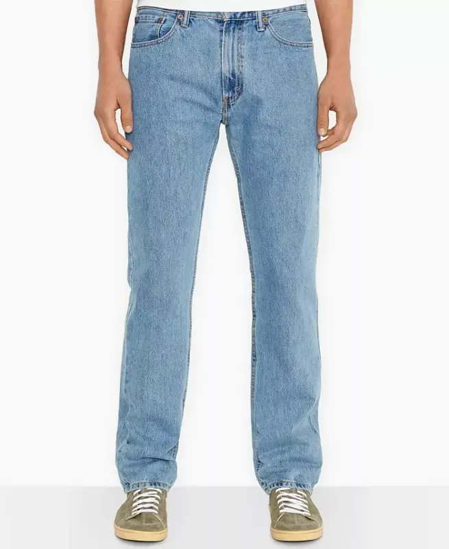 Men's 505™ Non-Stretch Regular Fit Jeans - Light Stonewash - 1