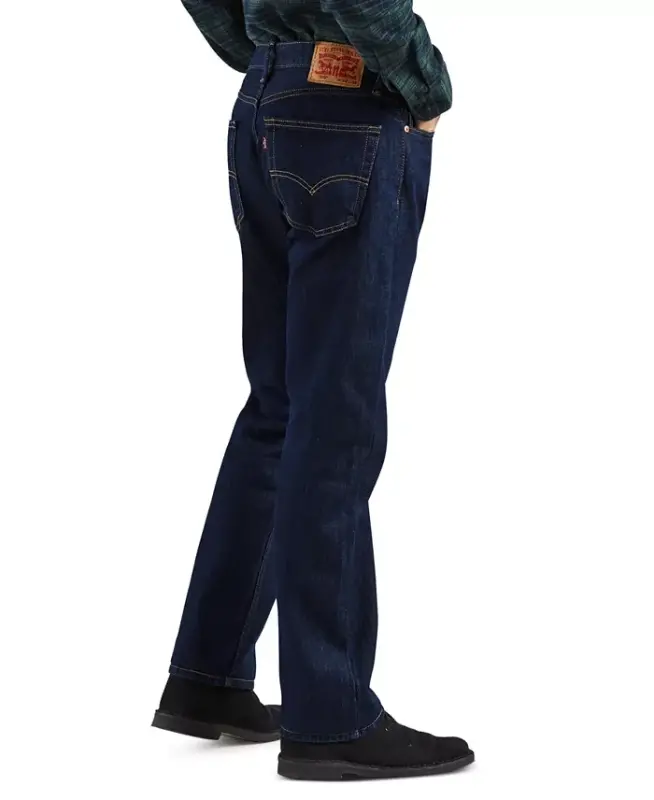 Men's 505™ Non-Stretch Regular Fit Jeans - Rinse Wash - 3