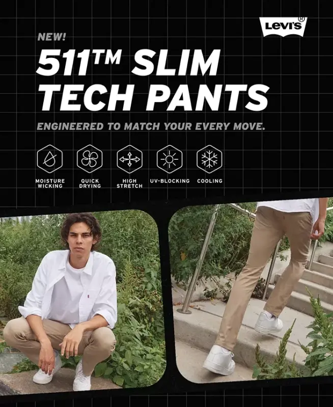 Men's 511 Slim-Fit Flex-Tech Pants - 4