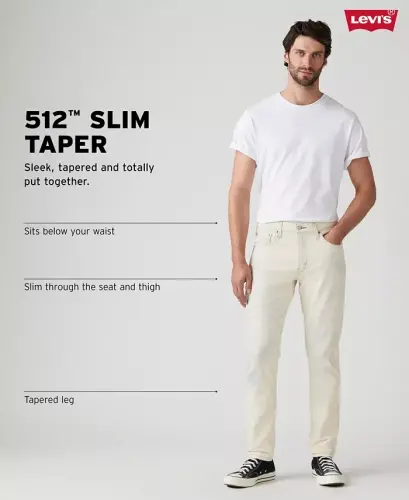 Men's 512™ Slim Taper Eco Performance Jeans - Amped Up A - 4