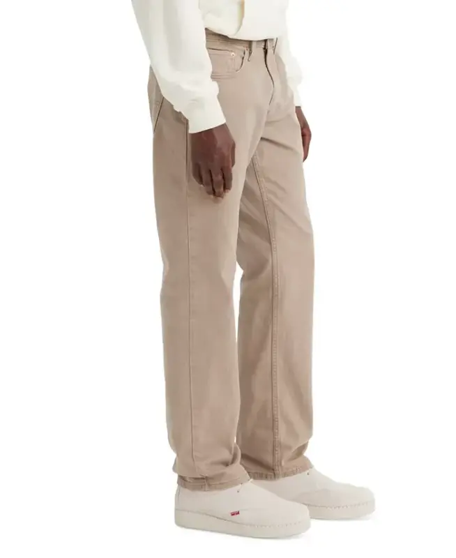 Men's 559 Relaxed Straight-Fit Stretch Jeans - Desert Taupe - 3