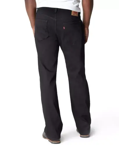 Men's 559 Relaxed Straight-Fit Stretch Jeans - Black - 2