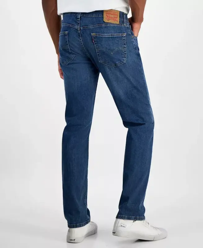 Men's 559 Relaxed Straight-Fit Stretch Jeans - Steely Blue - 5