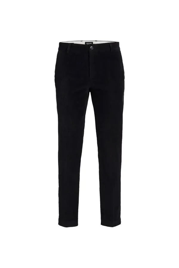 Erkek Ace Corduroy Chıno Pantolon-SİYAH - 4