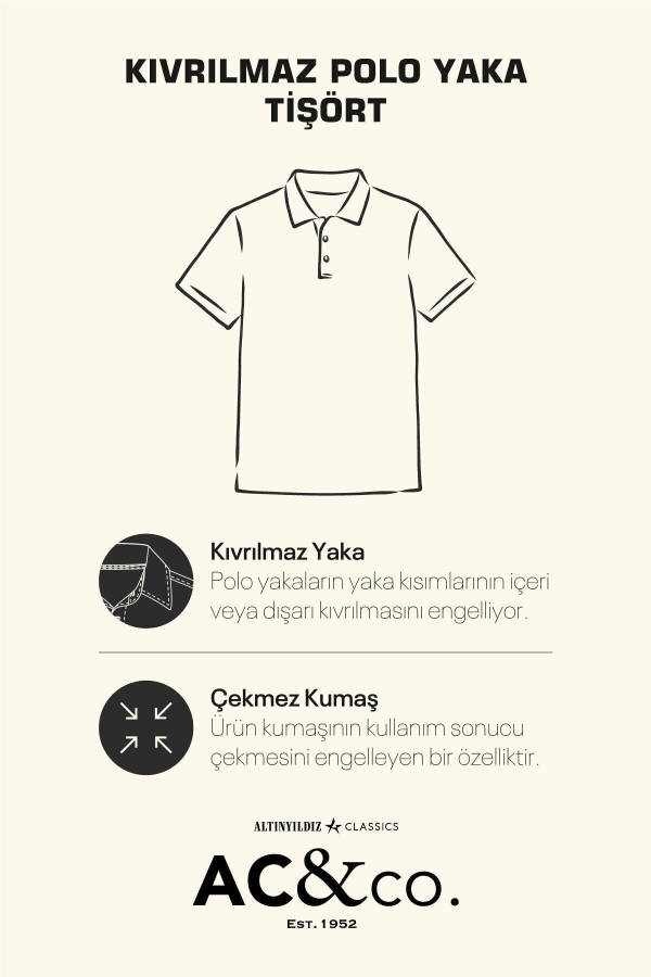 Erkek Açık Siyah-Açık Gri-Koyu Gri 3'lü Çekmeyen Pamuklu Slim Fit Kıvrılmaz Polo Yaka Tişört - ACIK SIYAH-ACIK GRI-KOYU GRI - 5