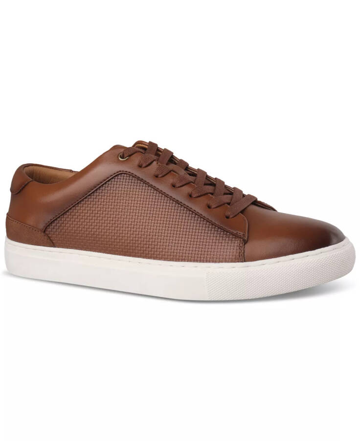 Men's Adairr Dress Sneaker, Created for Modazone-Cognac - 1