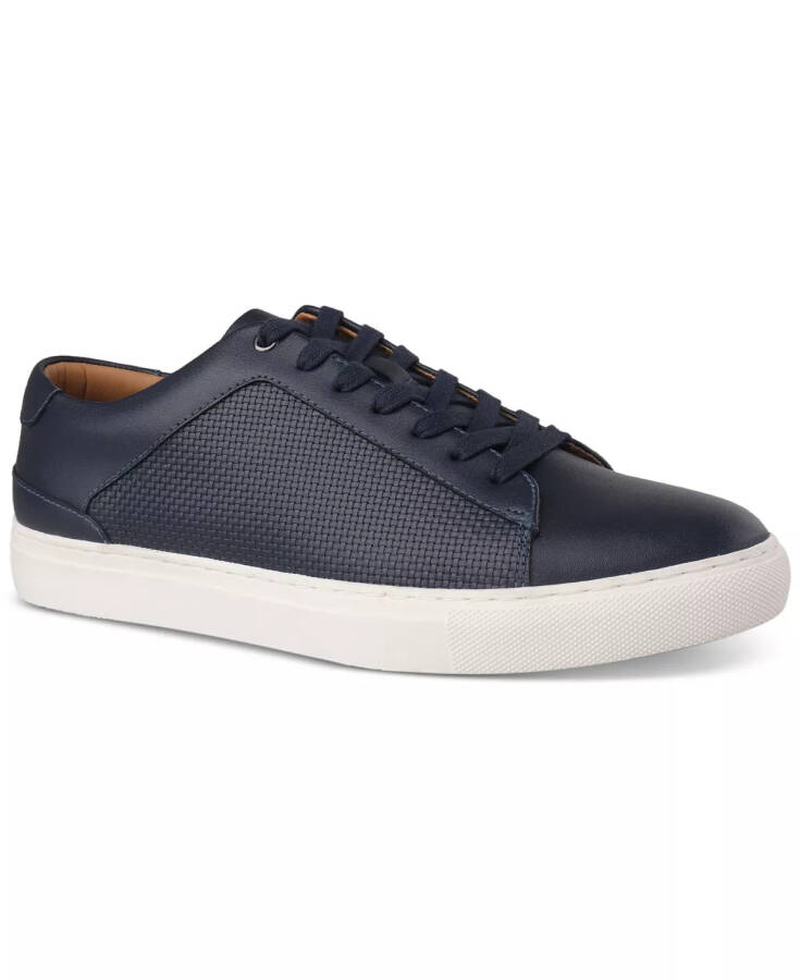 Men's Adairr Dress Sneaker, Created for Modazone-Navy - 1