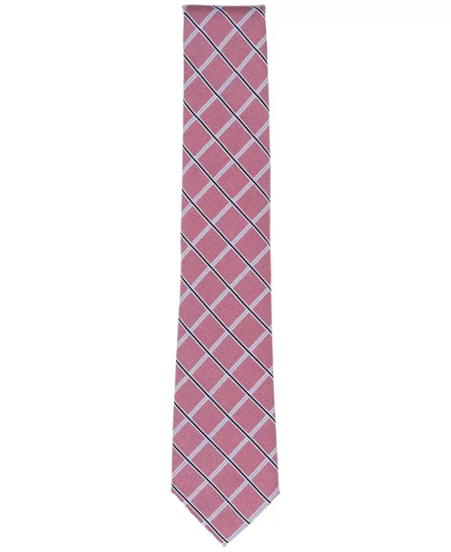 Men's Agoston Stripe Tie, Exclusively at Modazone - Red - 2