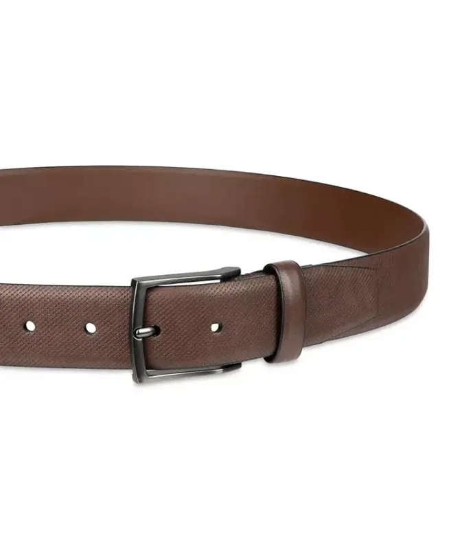 Men's AlfaTech Stretch Dress Belt - Dark Brown - 5