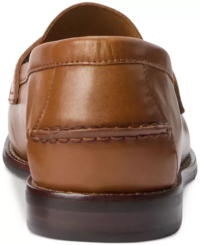 Men's Alston Leather Penny Loafers - Tan - 3