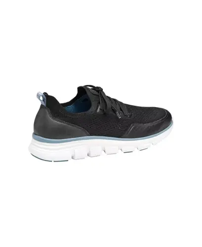 Men's Amherst Lug Sport Lace-up Sneakers - Black Knit - 2