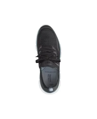 Men's Amherst Lug Sport Lace-up Sneakers - Black Knit - 4