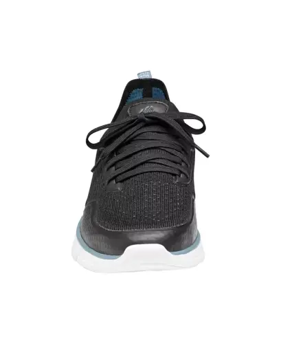 Men's Amherst Lug Sport Lace-up Sneakers - Black Knit - 6