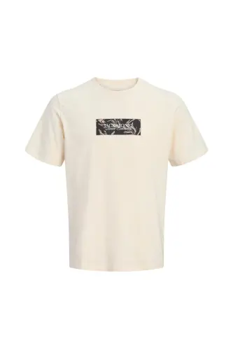 Erkek Antique White T-Shirt - White - Jack & Jones (1)
